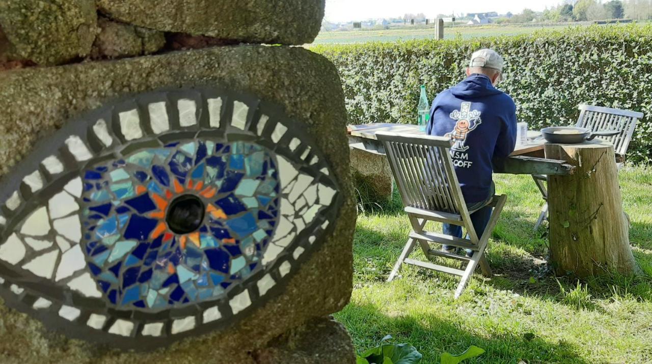 La Grange Aux Lievres, Gites Kerdoel Cléder المظهر الخارجي الصورة